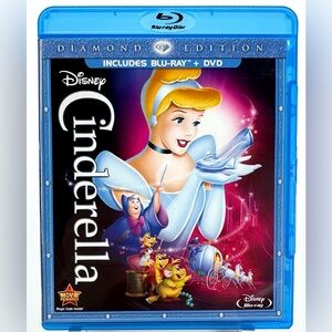 Cinderella on Blu-ray + DVD.